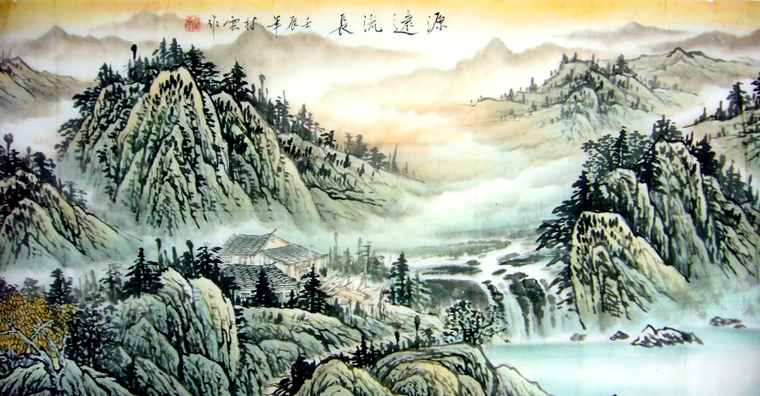 中国国画山水画